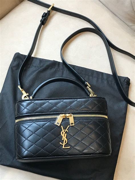 ysl gaby vanity bag|GABY vanity bag in patent leather .